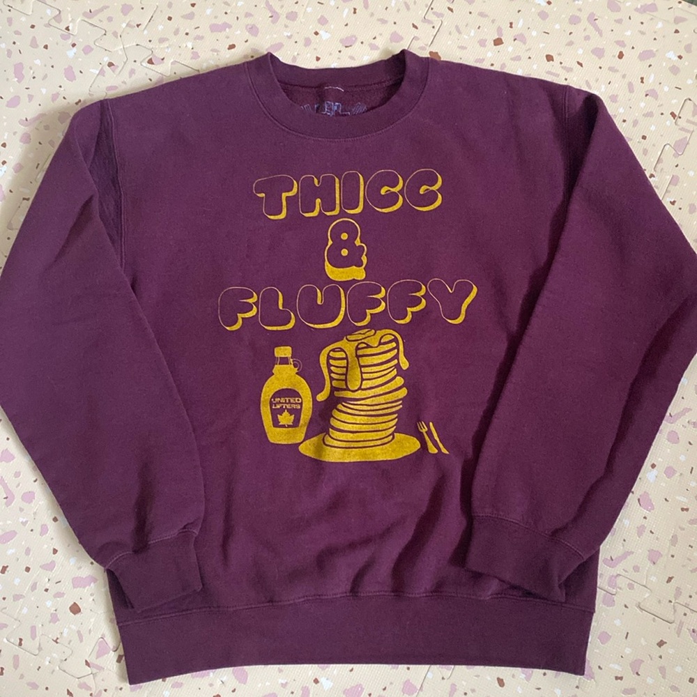 Thicc and Fluffy United Lifters Sweatshirt